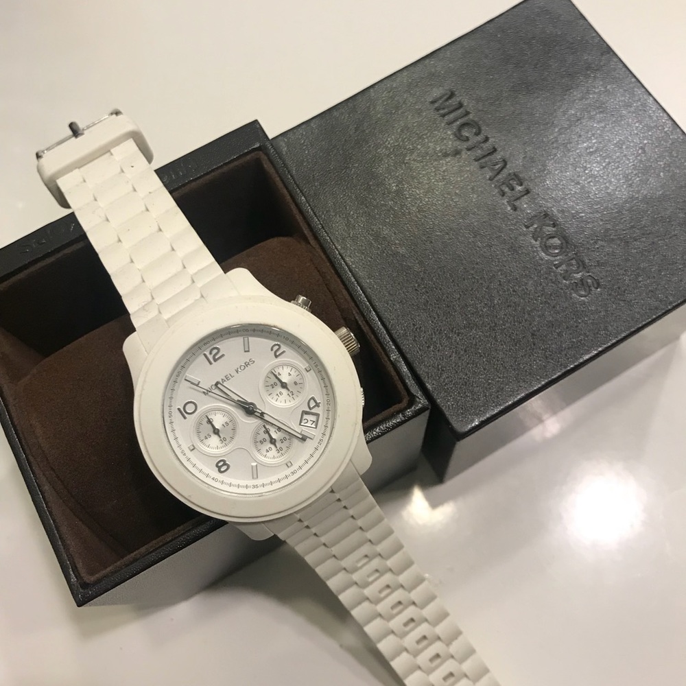 Michael Kors watch. I don’t wear it anymore.